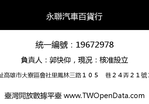 永聯汽車百貨行