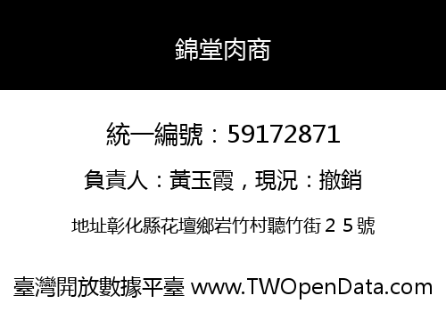 錦堂肉商