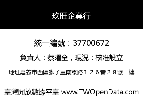 玖旺企業行