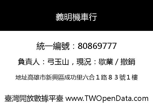 義明機車行
