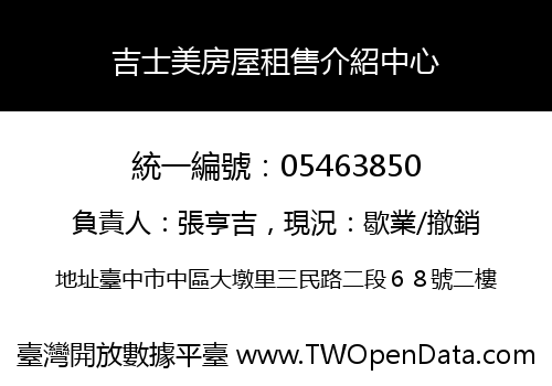 吉士美房屋租售介紹中心