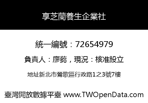 享芝蘭養生企業社