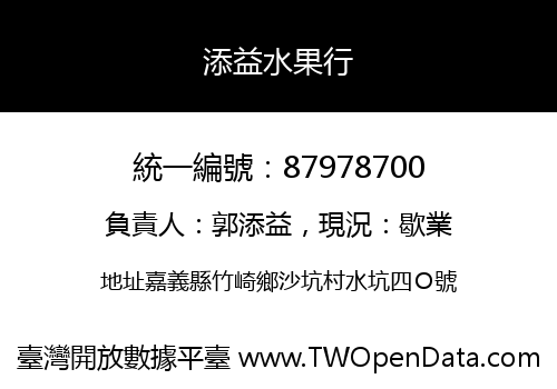 添益水果行
