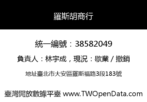 羅斯胡商行