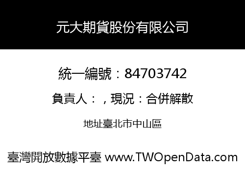 元大期貨股份有限公司