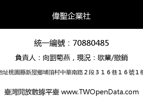 偉聖企業社