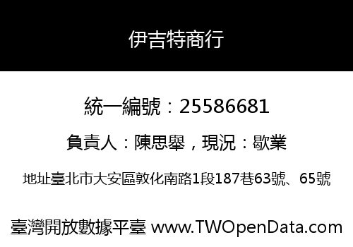 伊吉特商行