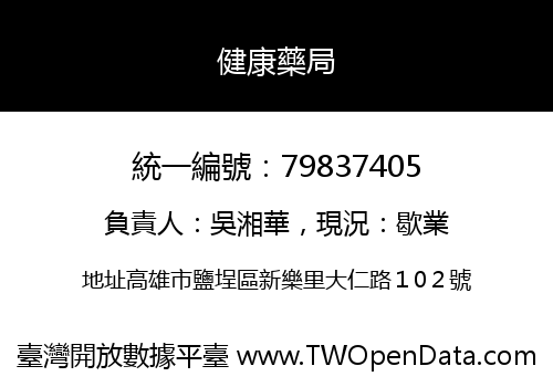 健康藥局