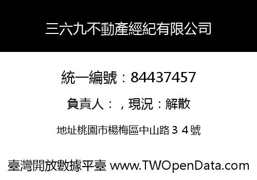 三六九不動產經紀有限公司