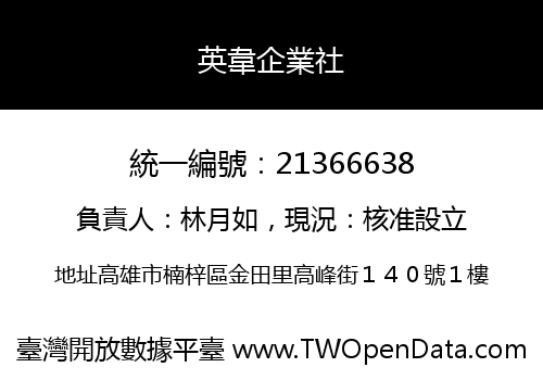 英韋企業社