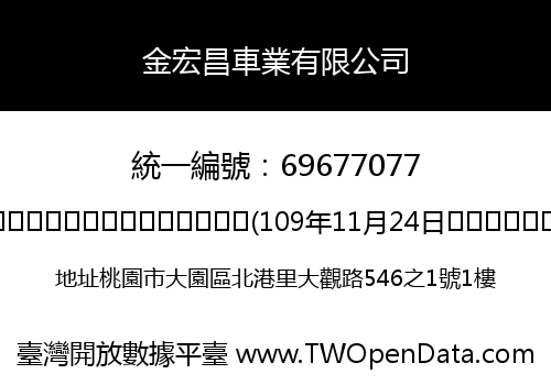 金宏昌車業有限公司