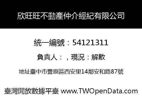 欣旺旺不動產仲介經紀有限公司