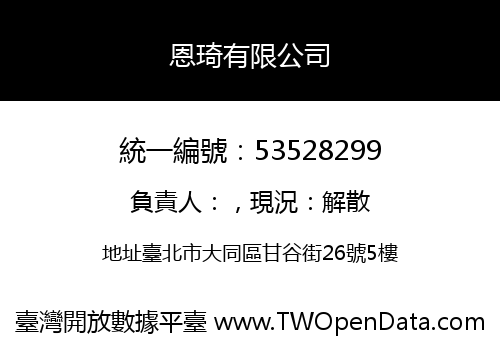 恩琦有限公司