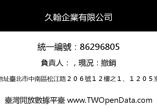 久翰企業有限公司