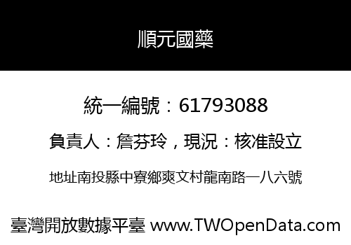 順元國藥