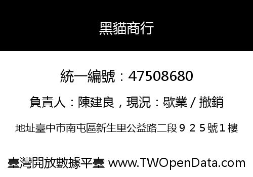 黑貓商行