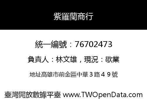 紫羅蘭商行