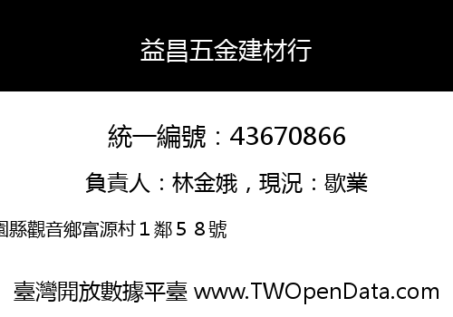 益昌五金建材行