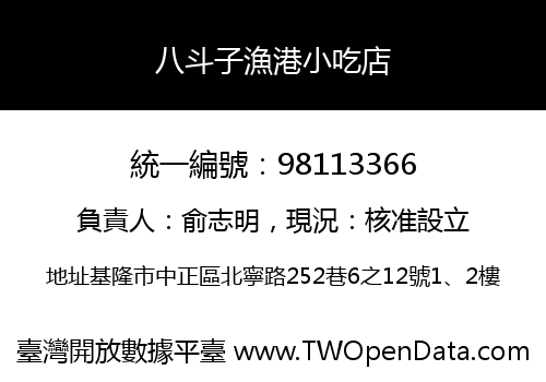 八斗子漁港小吃店