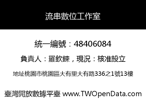 流串數位工作室