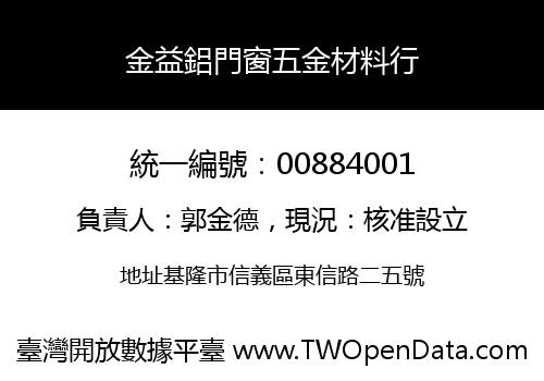 金益鋁門窗五金材料行