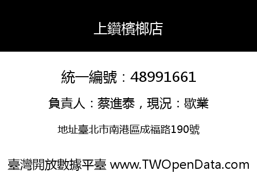 上鑽檳榔店