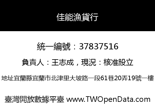 佳能漁貨行