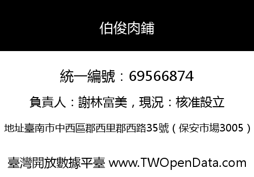 伯俊肉鋪
