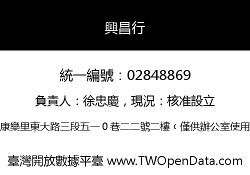 興昌行
