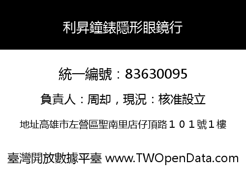 利昇鐘錶隱形眼鏡行