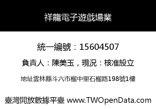 祥龍電子遊戲場業
