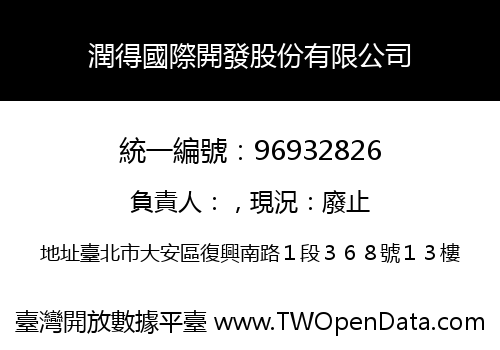潤得國際開發股份有限公司