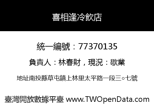 喜相逢冷飲店