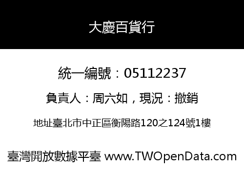 大慶百貨行