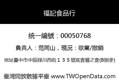 福記食品行