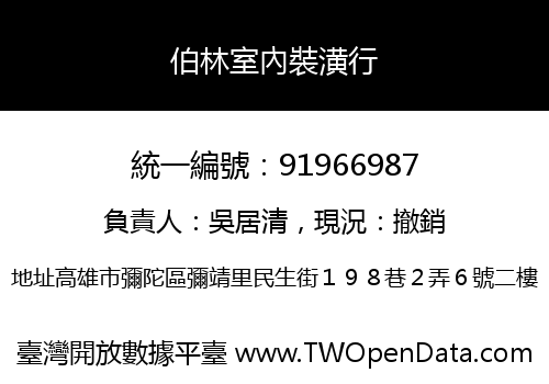 伯林室內裝潢行