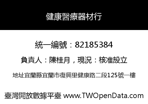 健康醫療器材行