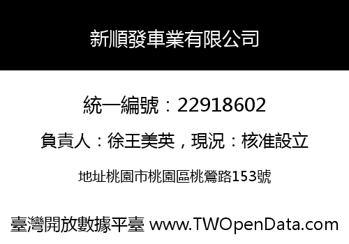 新順發車業有限公司