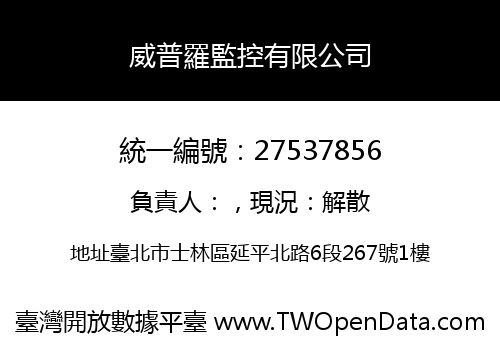 威普羅監控有限公司