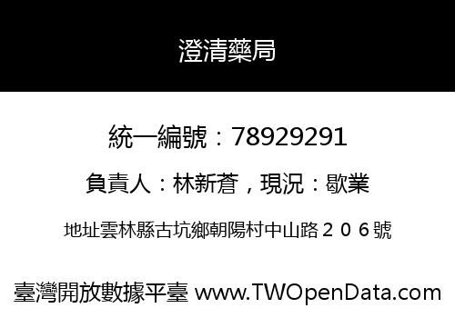 澄清藥局