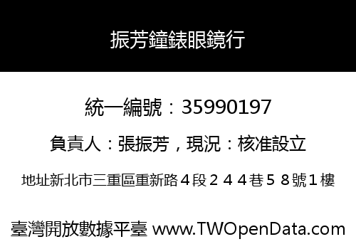 振芳鐘錶眼鏡行