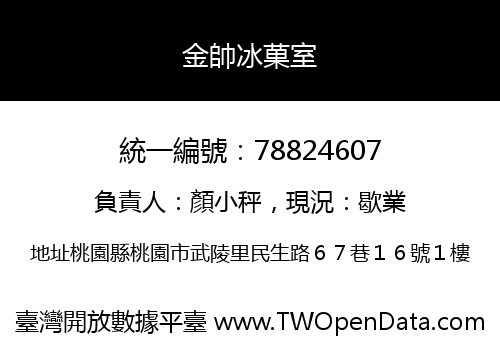 金帥冰菓室