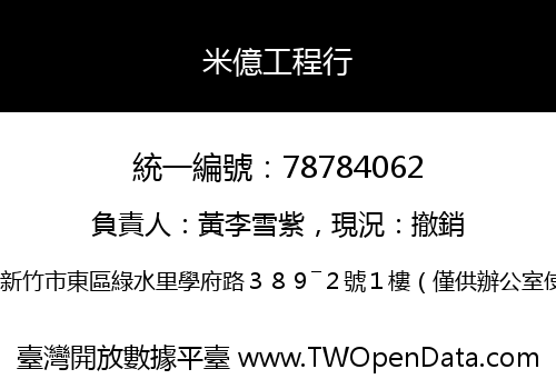 米億工程行