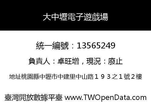大中壢電子遊戲場