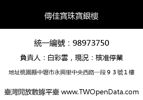 傳佳寶珠寶銀樓