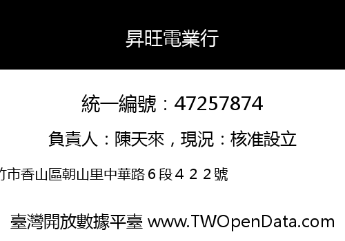 昇旺電業行