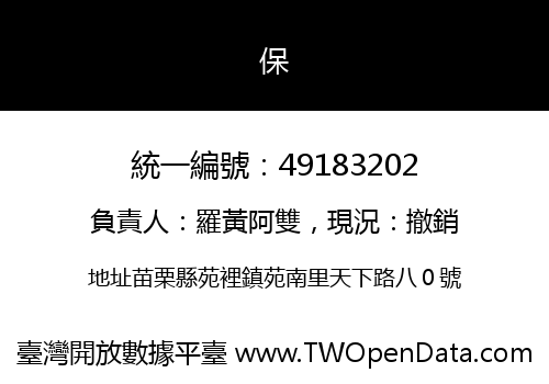 保