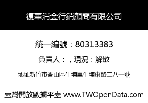 復華消金行銷顧問有限公司