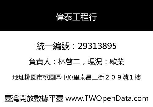偉泰工程行