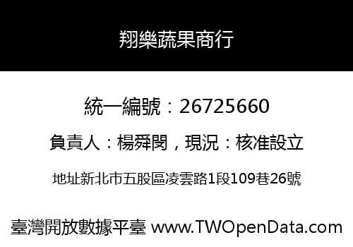 翔樂蔬果商行